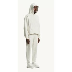 WATC Studios Oversized Pullover Hoodie - White - Size Medium